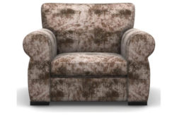 Heart of House Chloe Shimmer Fabric Chair - Mink